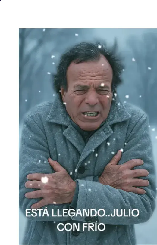 Los memes de Julio sobre el frío polar en Buenos Aires