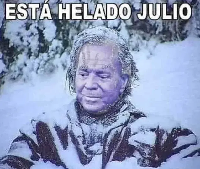Los memes de Julio sobre la ola del frío polar