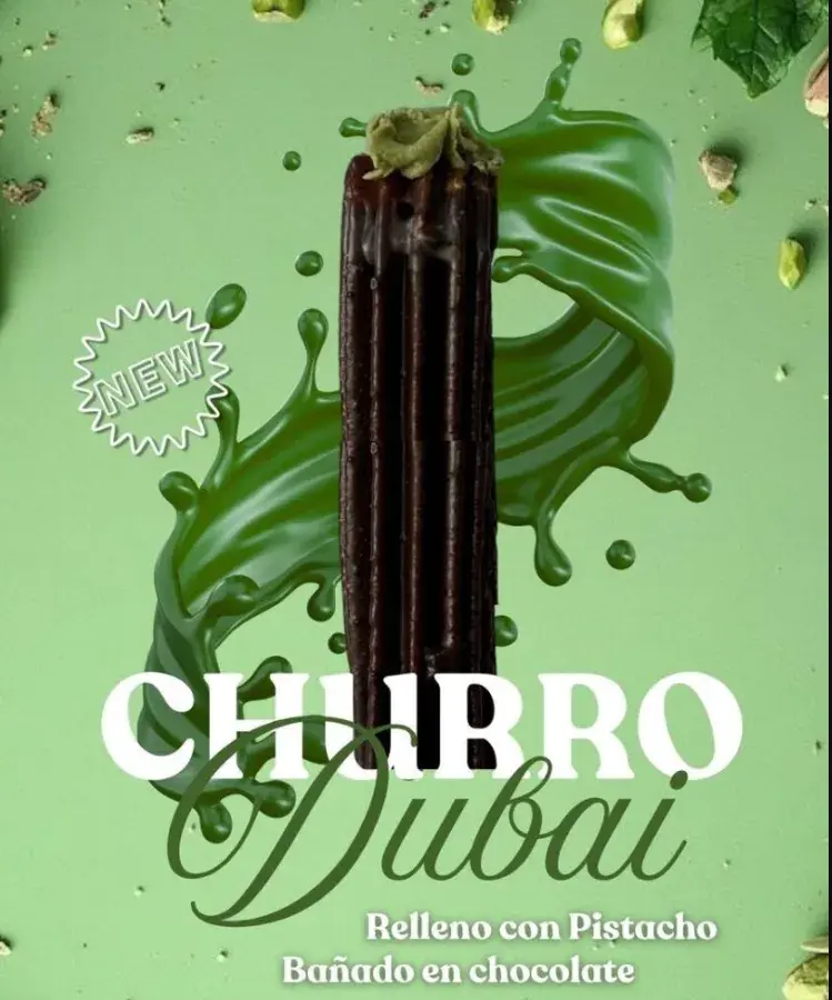 La churrería reconocida 2El topo" se sumó al churro Dubai