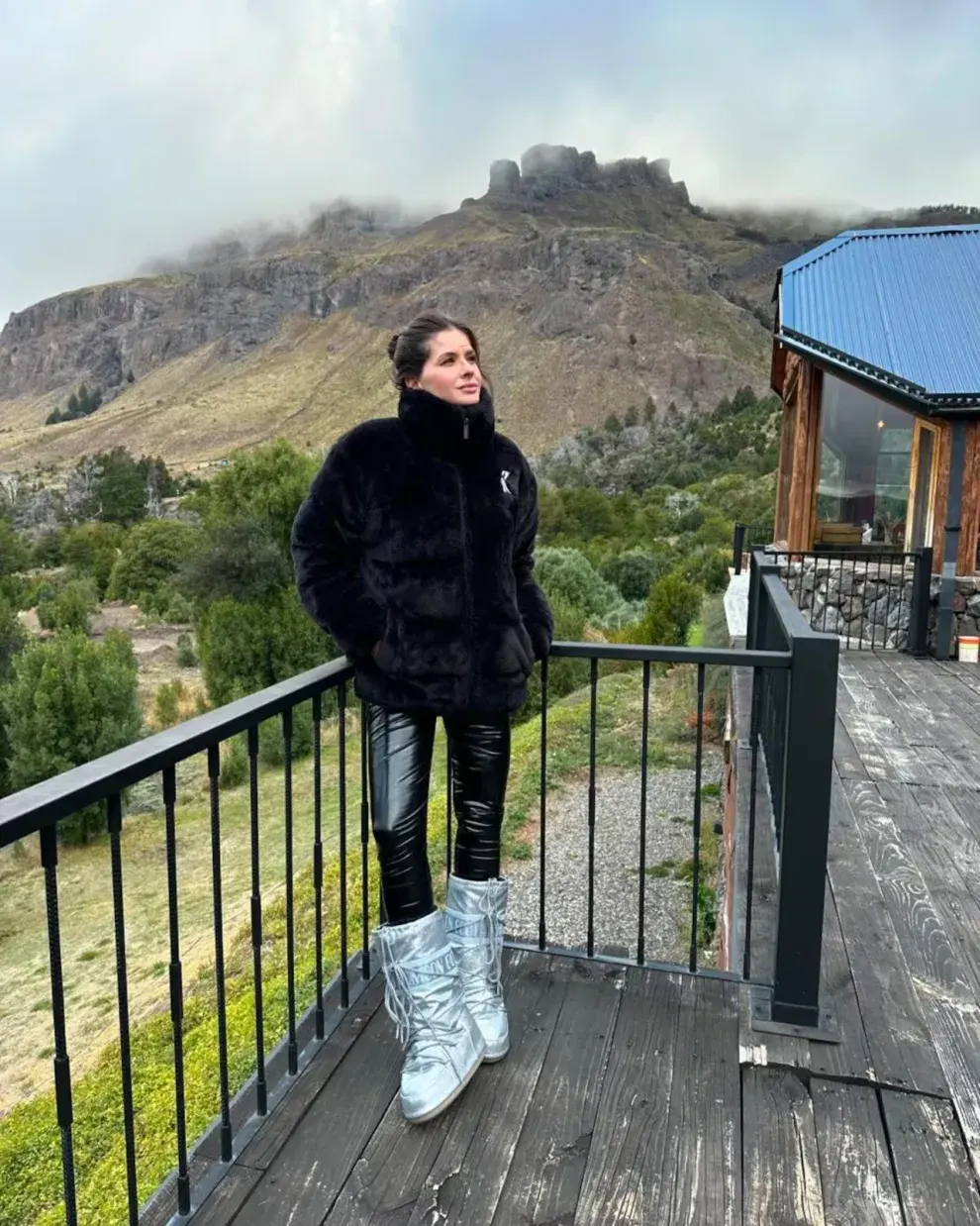 Pampita, Wanda y La China las lucieron en la Patagonia