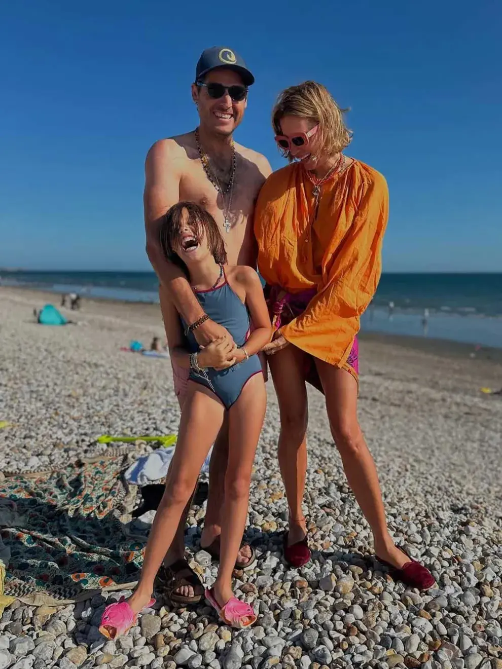 Dolores Barreiro, otra de las celebrities que eligió un destino con playa