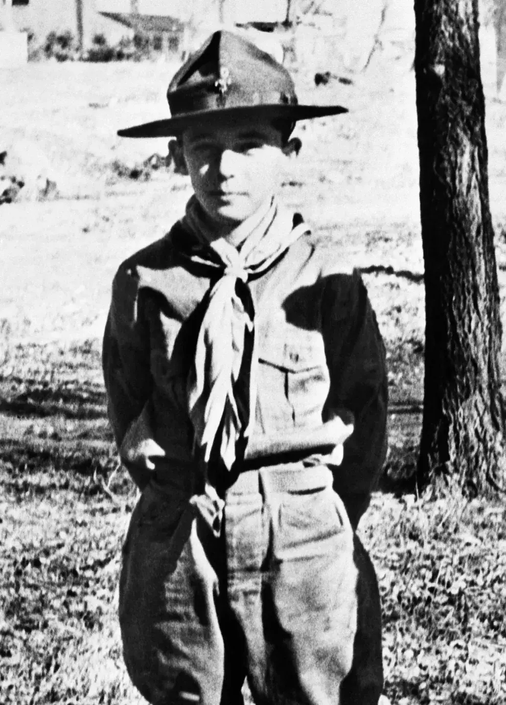 Donn Fendler, el niño que en 1939 se perdió en Maine y que hoy inspiró la película de Netflix Perdido en la montaña.