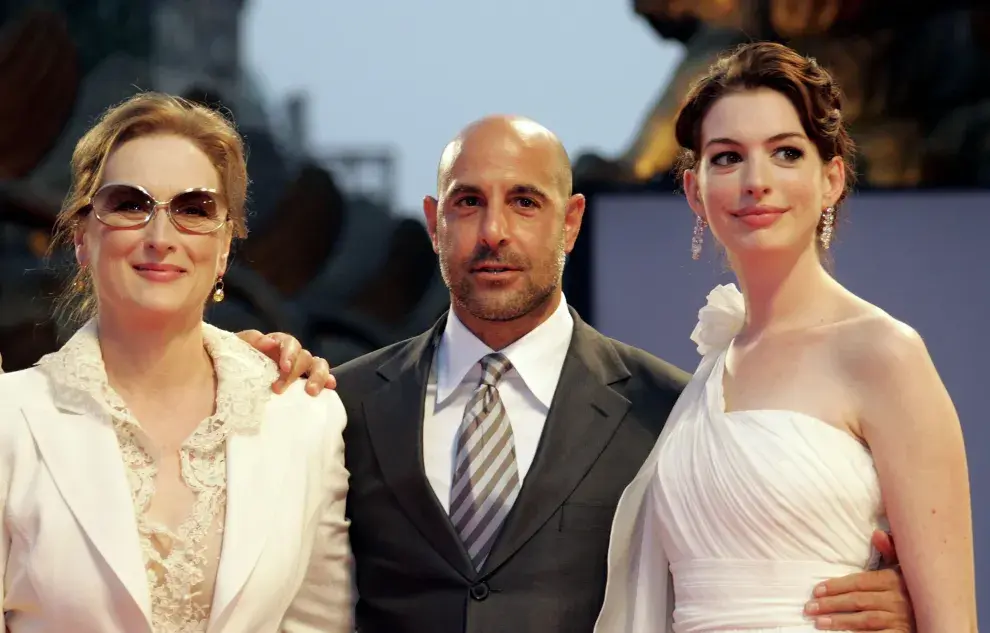 Foto del elenco de El. diablo viste a la moda