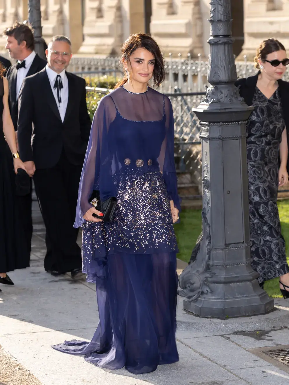 Penélope Cruz en la Semana de la Alta Moda en París.
