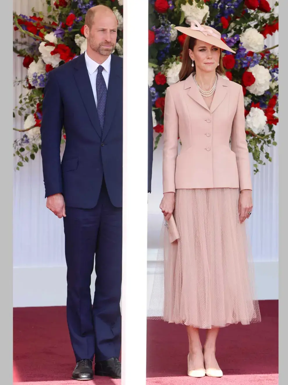 Kate Middleton y el príncipe Guillermo