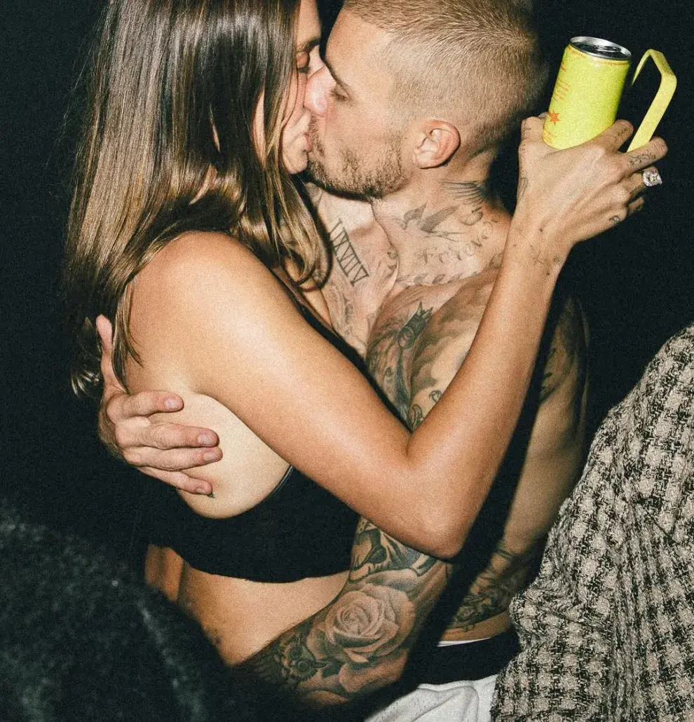 Hailey y Justin Bieber, el 26 de julio de 2025.