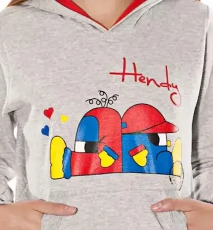 remera de Hendy, la icónica marca que fue furor en los años 80 y 90.