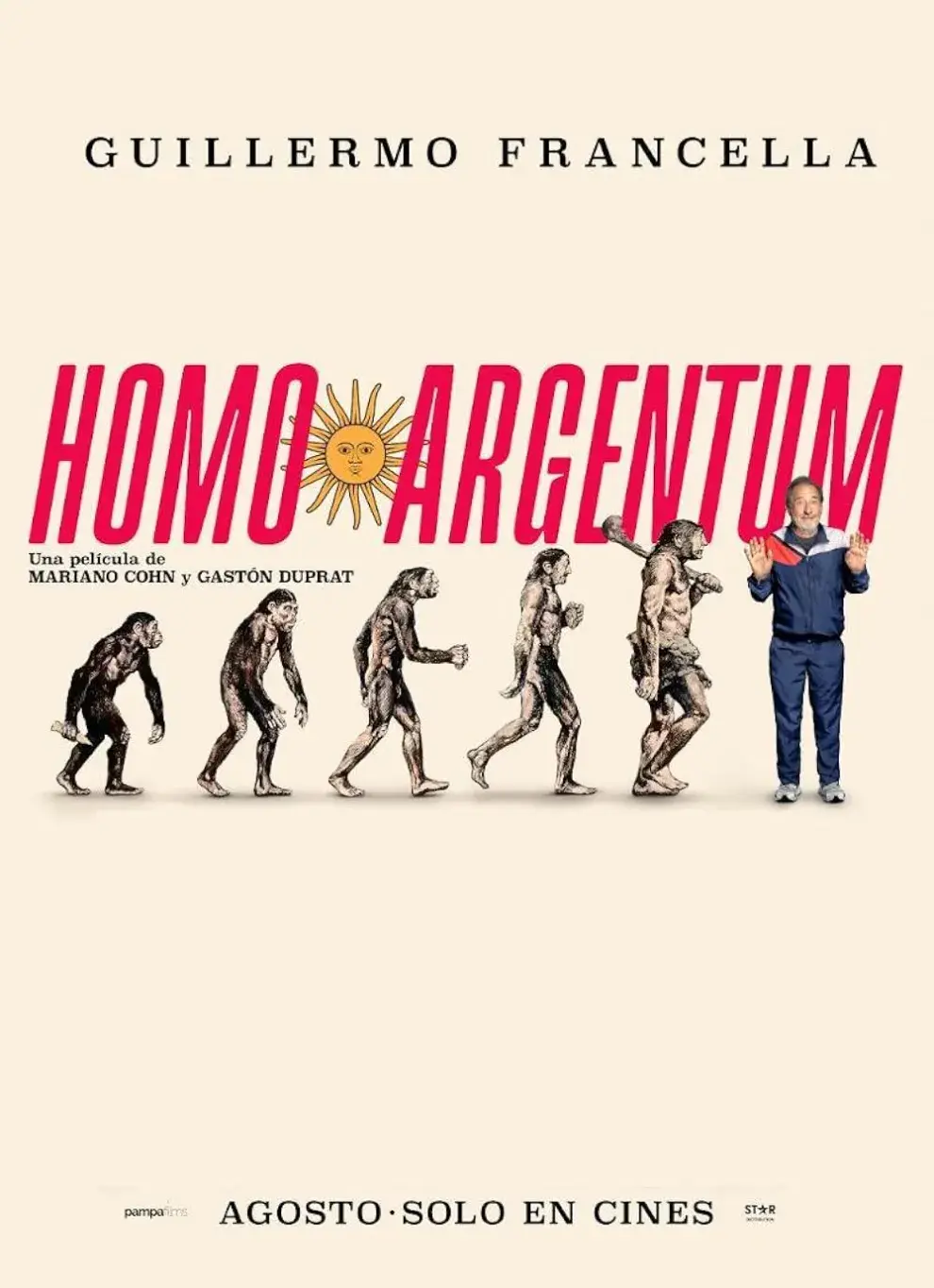 Póster de Homo Argentum, película con Guillermo Francella.