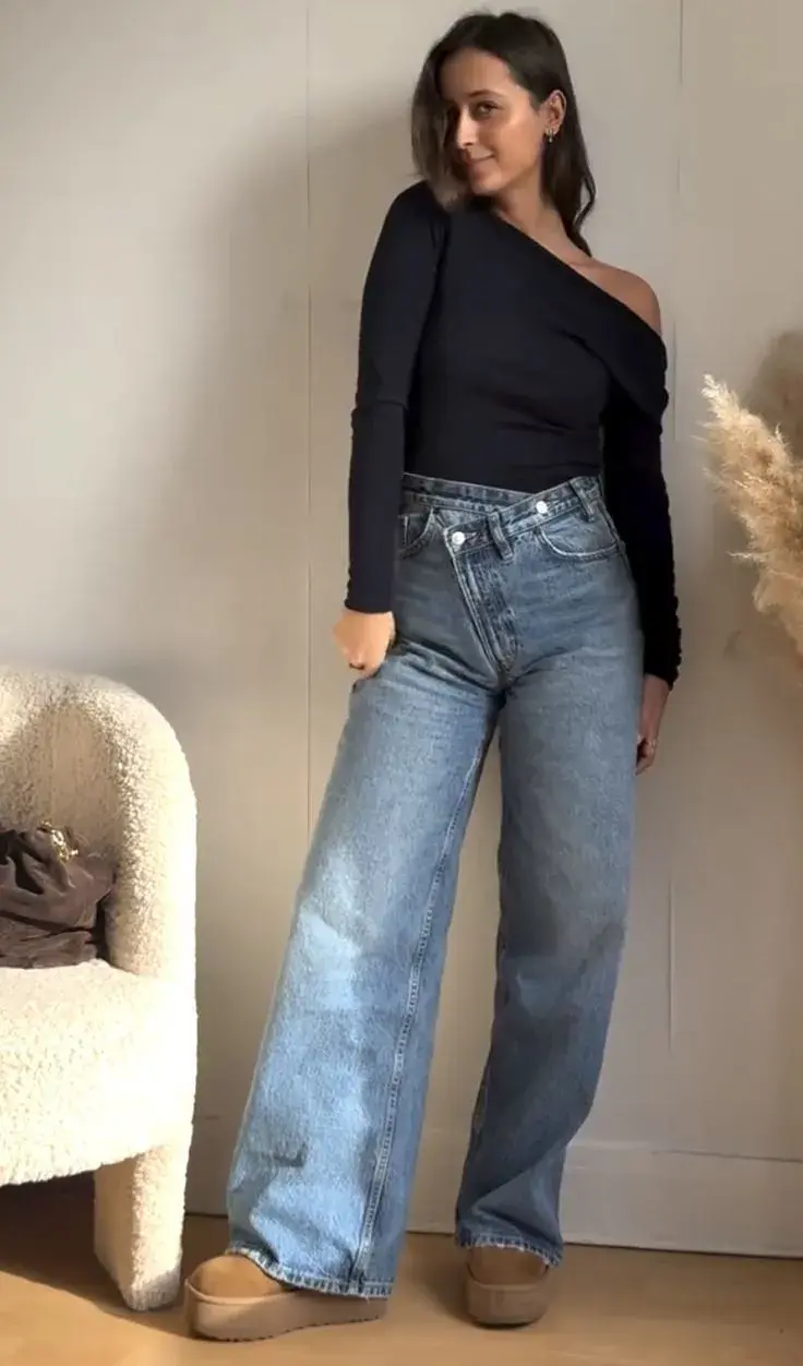 Los Jeans cruzados son tendencia esta temporada