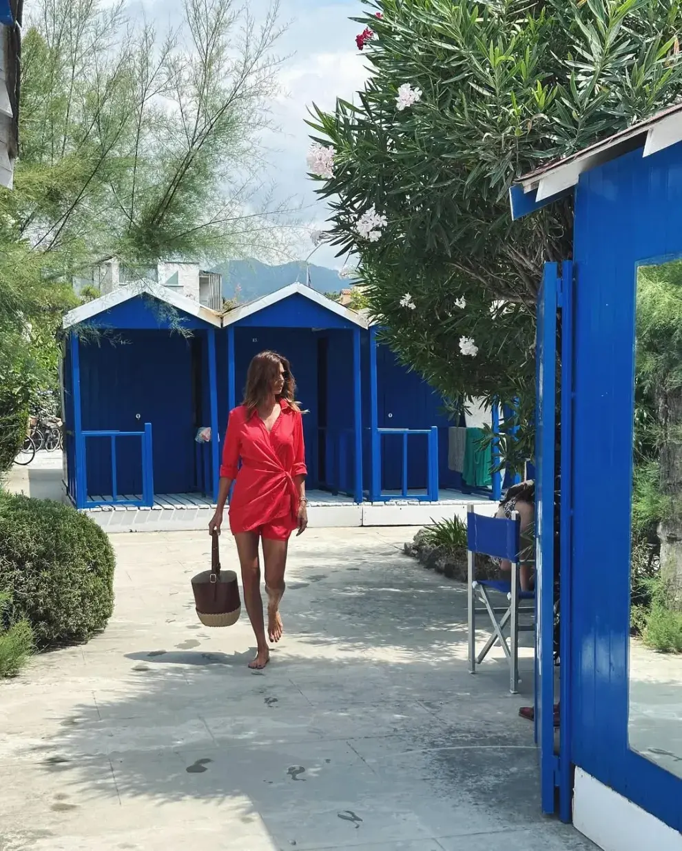 Juliana Awada en Italia anticipa el color tendencia del verano 2026