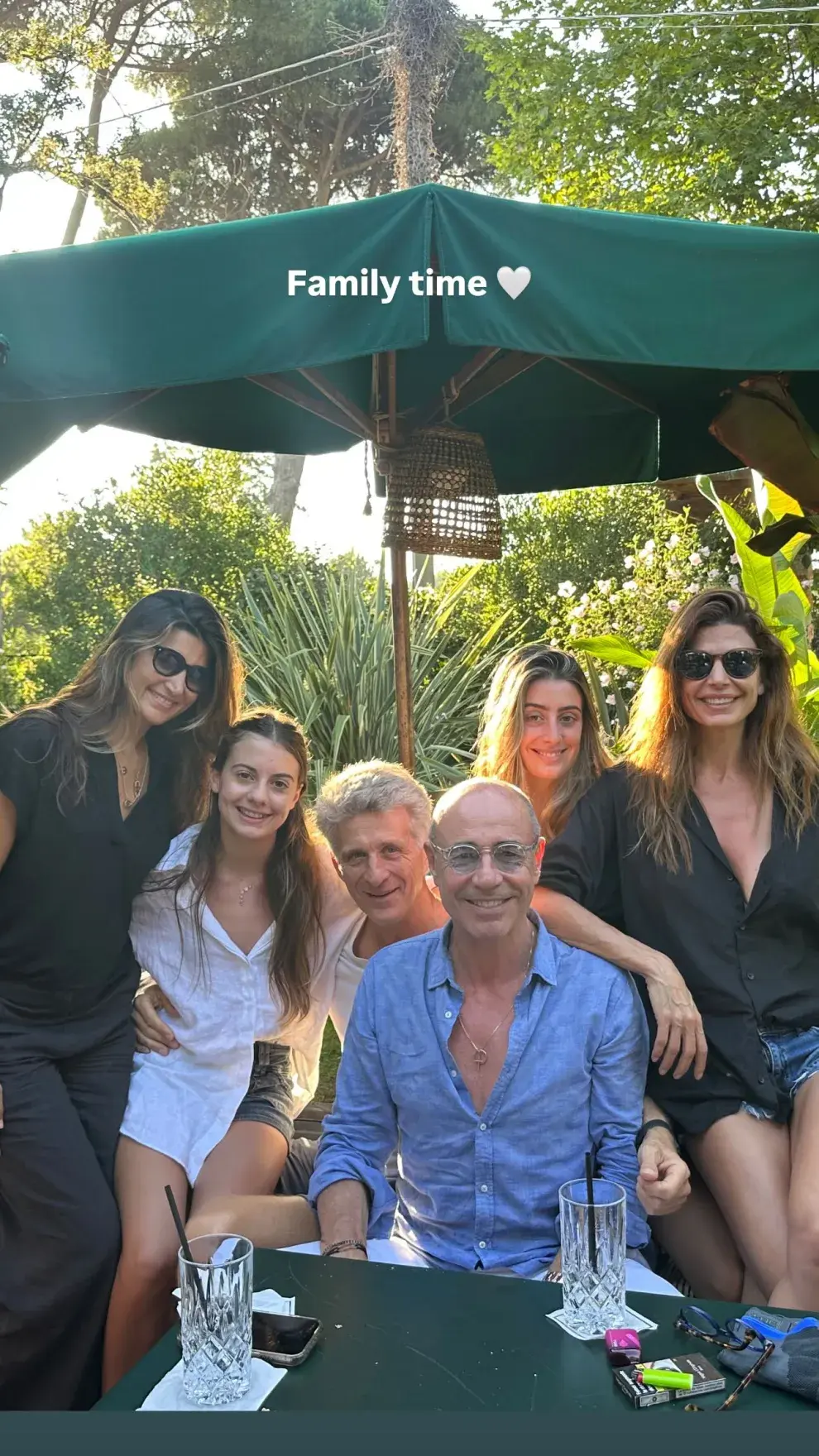 Las mejores fotos de Juliana Awada en Italia.