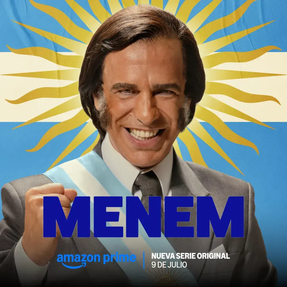 Póster de Menem, la serie