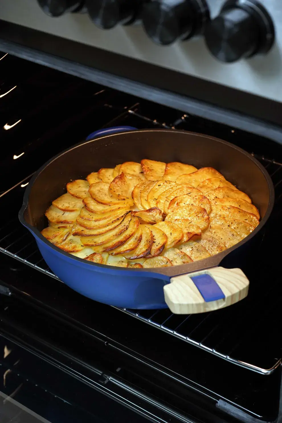 El milhojas de papas es perfecto para el invierno
