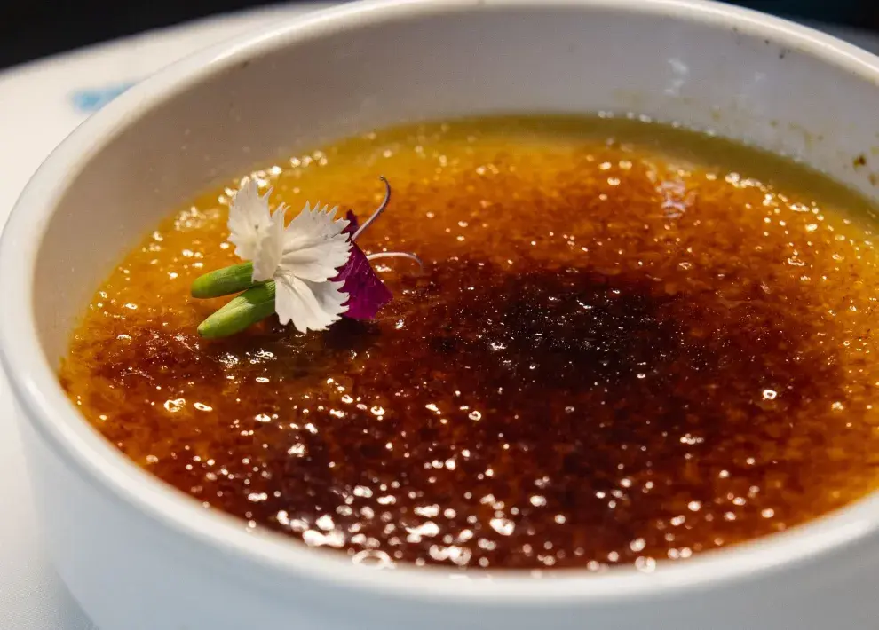 CRÈME BRÛLÉE DE DULCE DE LECHE Y COCO
