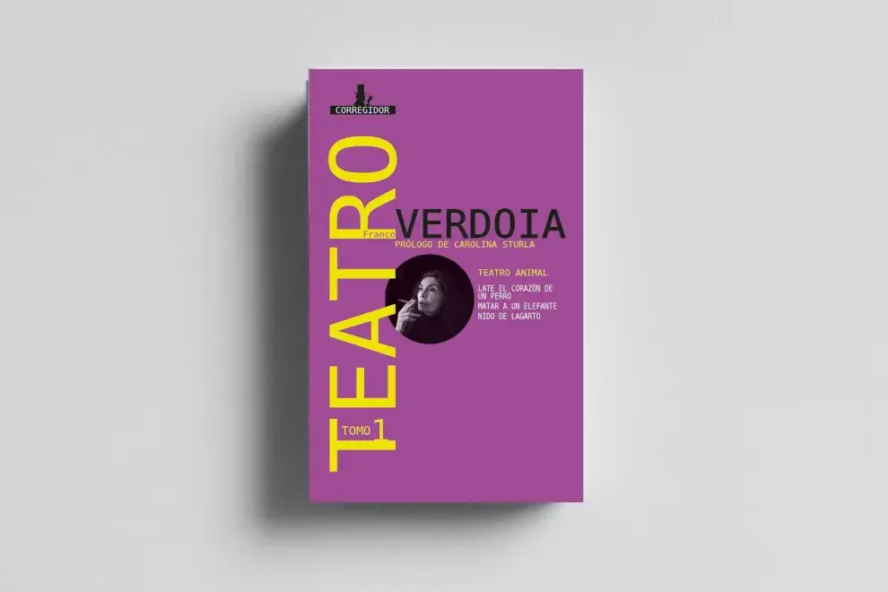 Teatro animal, su reciente libro publicado en Corregidor, el dramaturgo y director Franco Verdoia