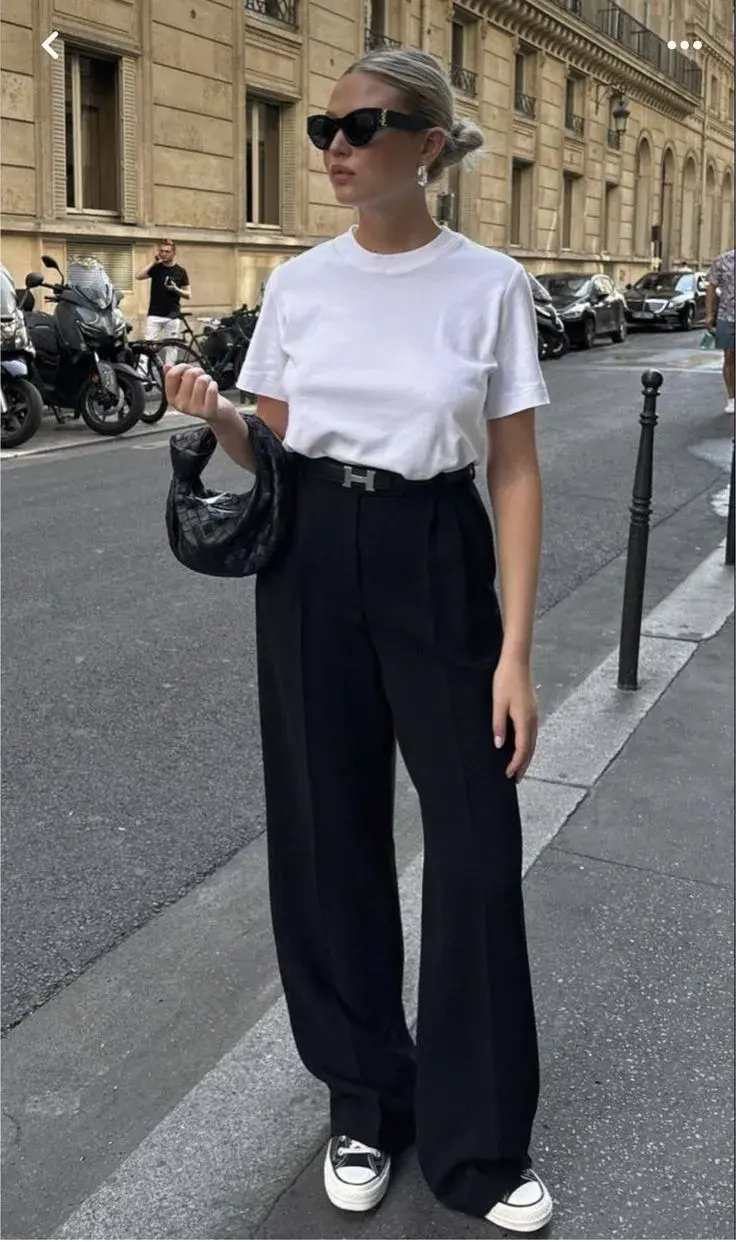 Con básicas, no falla. Es el look perfecto para cuando no sabés qué ponerte.