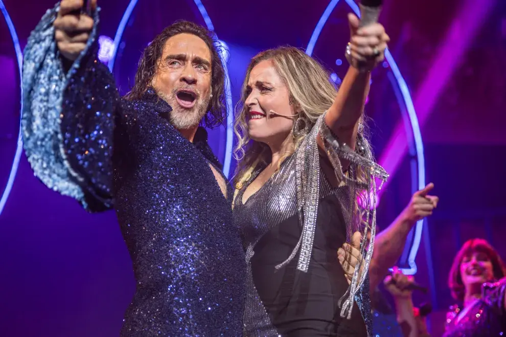Marisol Otero y Alejandro Paker conforman una pareja con mucha onda al frente de Mamma Mia!