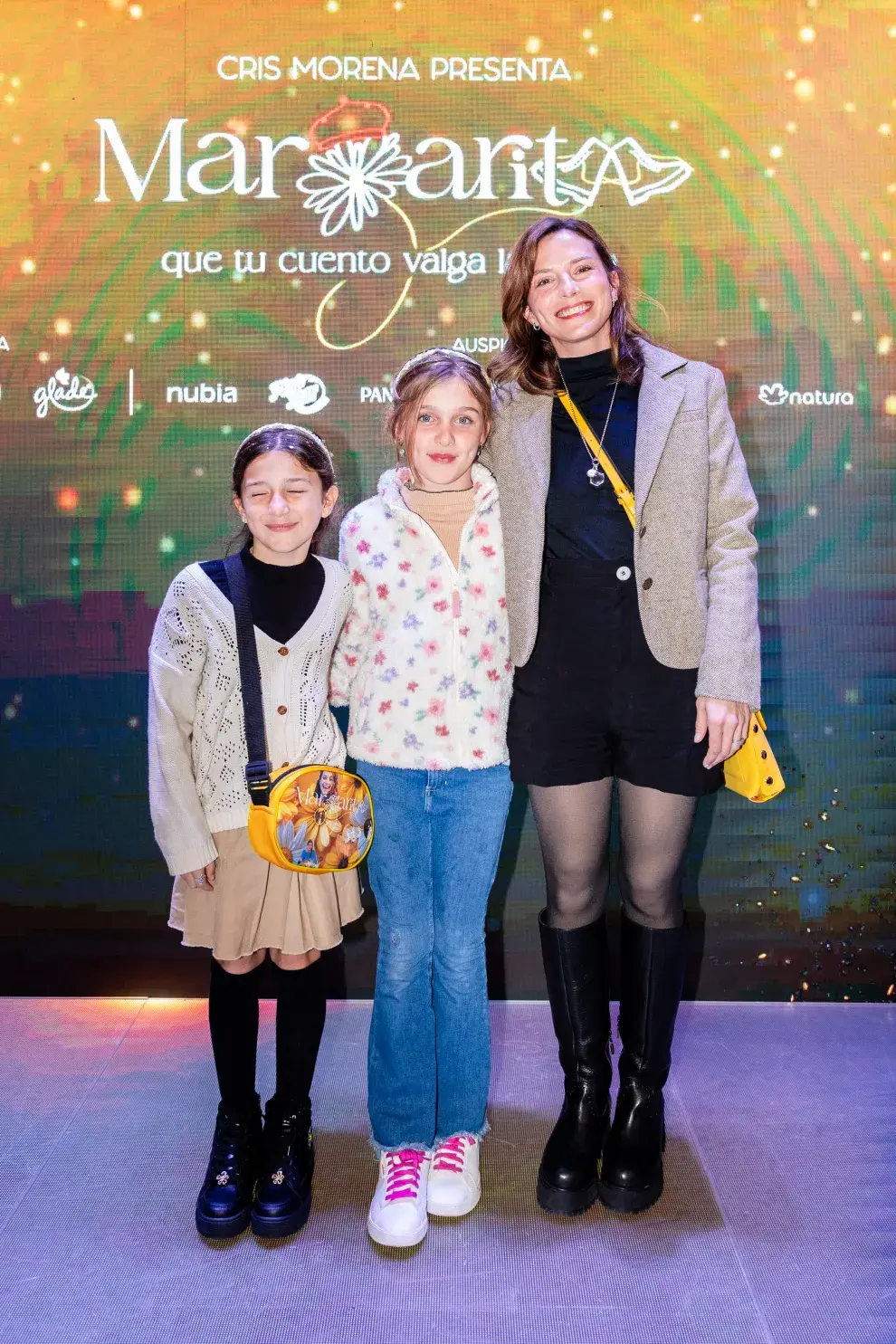 Foto de Manuela Pal en el show de Margarita en Tecnópolis.