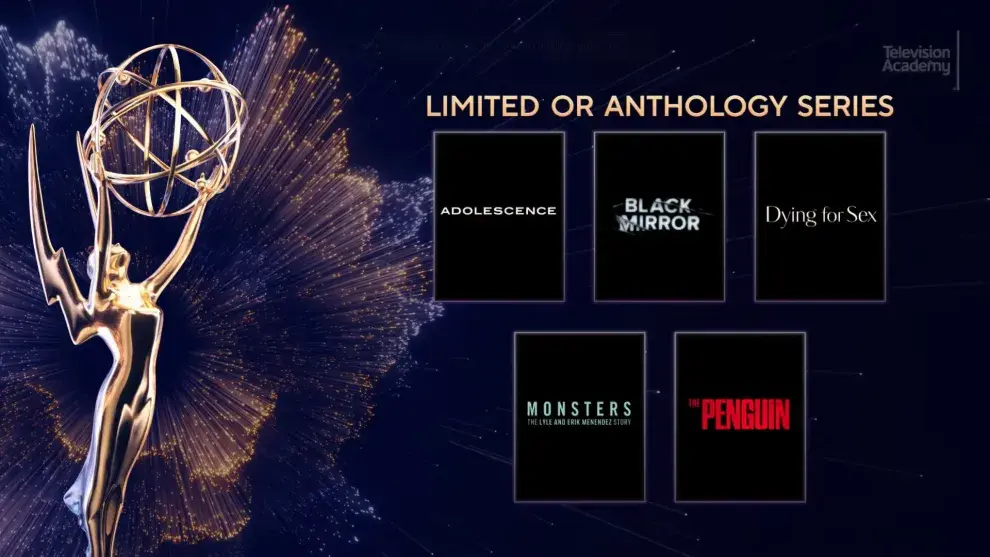 Las miniseries nominadas a los Emmy 2025.