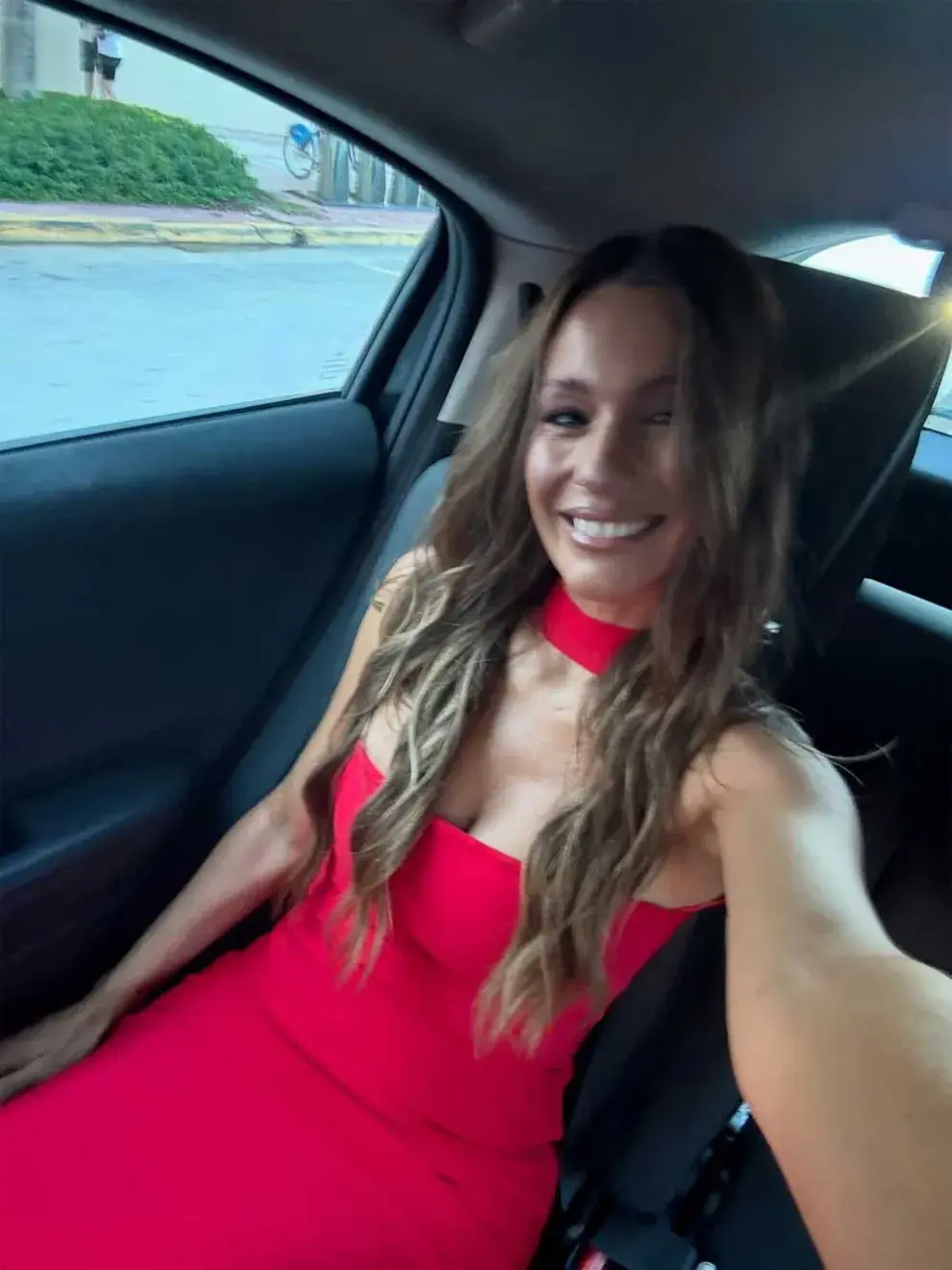 Pampita Ardohain viajó a República Dominicana