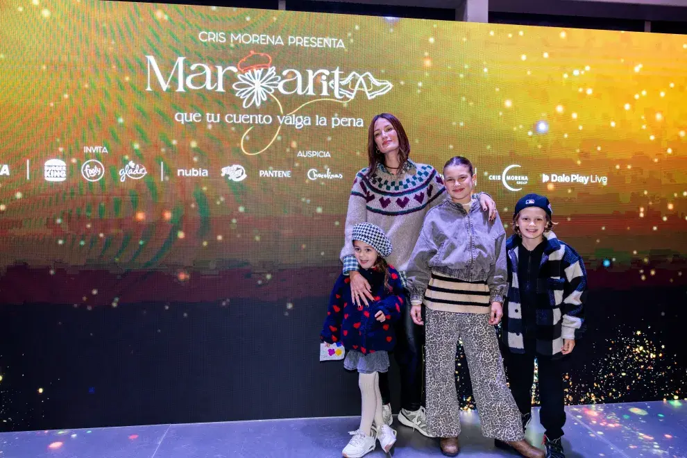Foto de Paula Chaves en el show de Margarita en Tecnópolis.