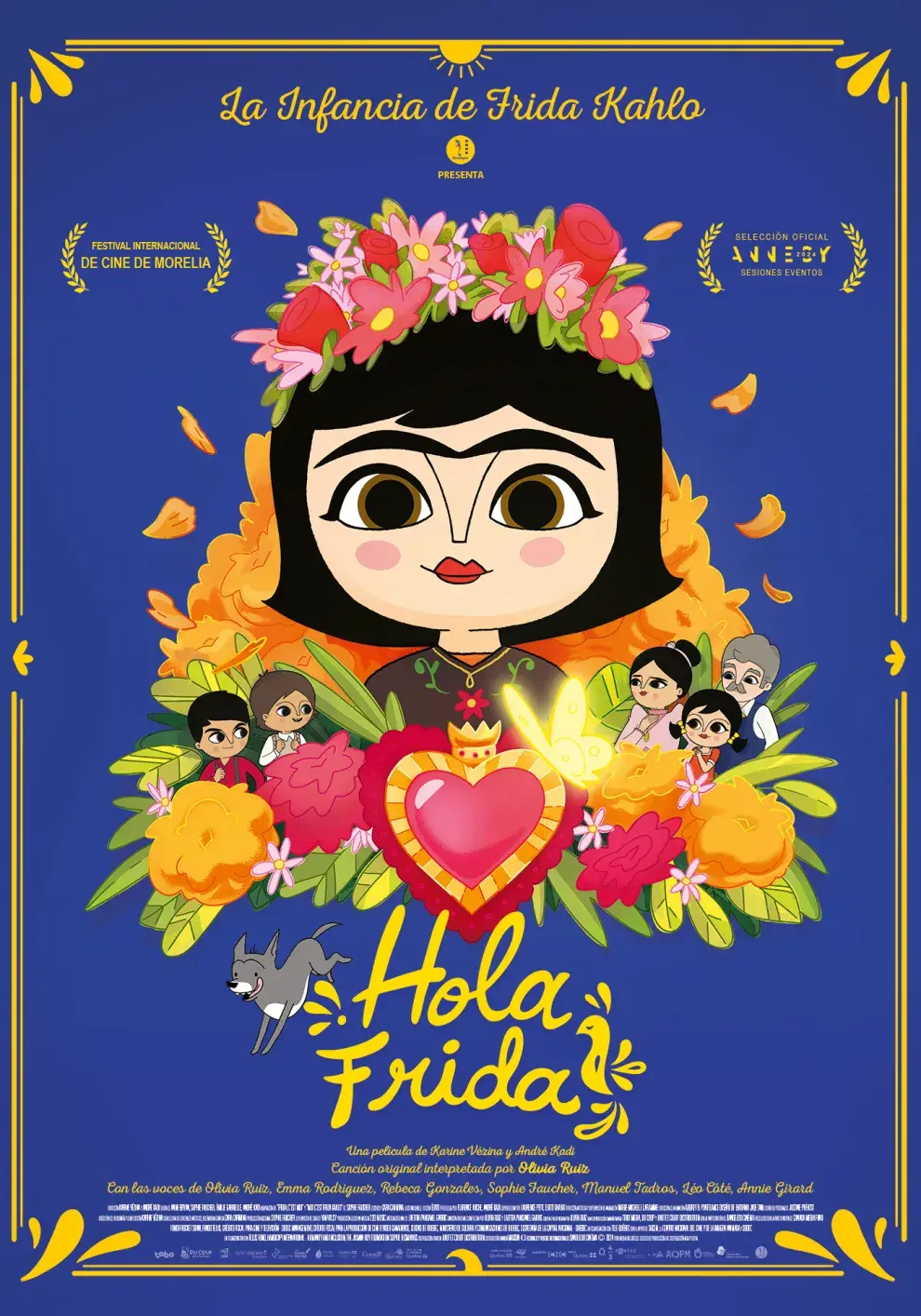 Póster de Hola Frida.