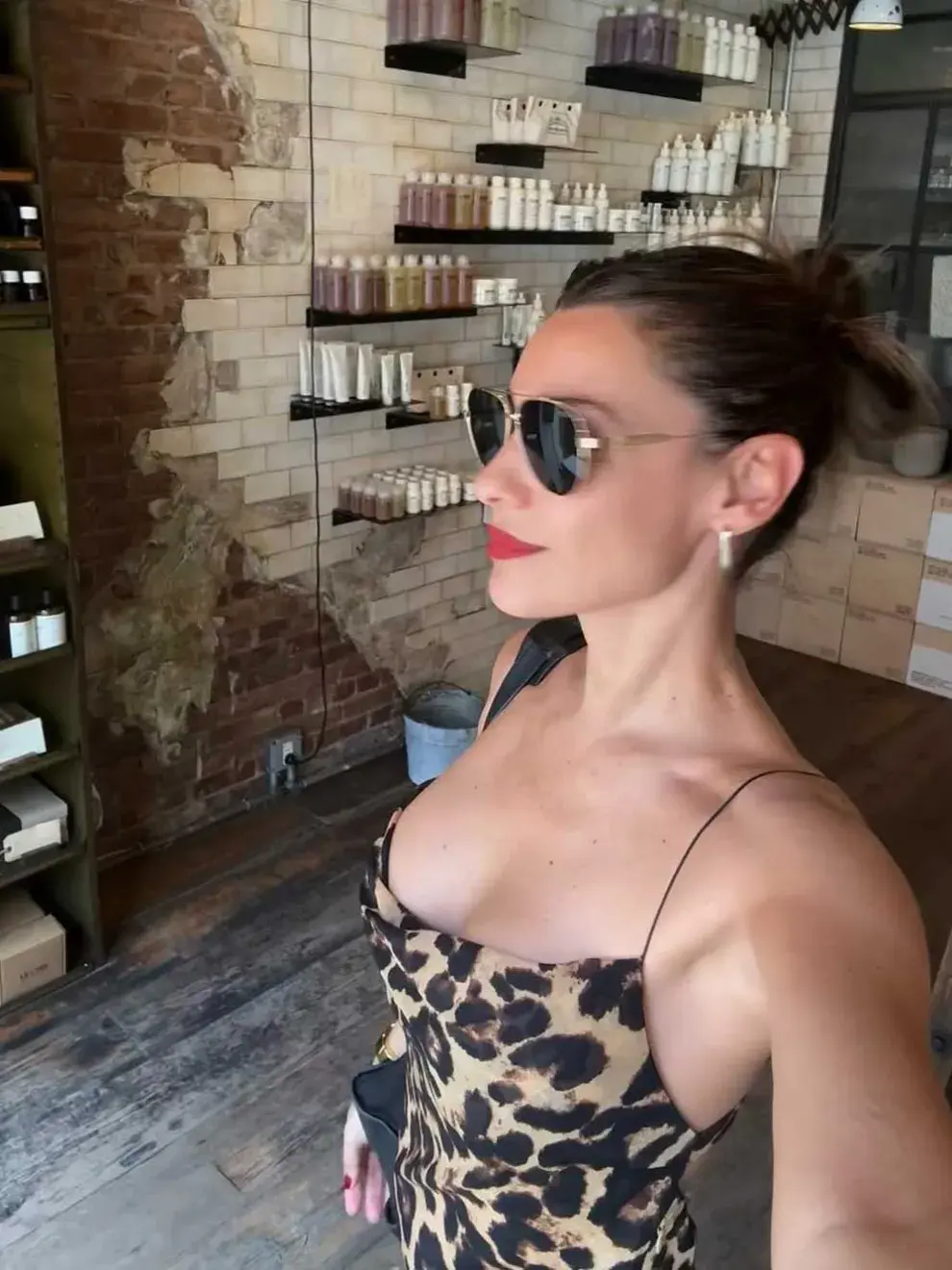 Pampita de paseo por Nueva York