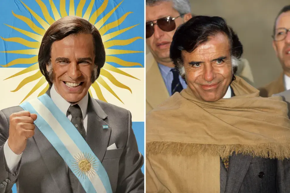 Leonardo Sbaraglia es Carlos Saúl Menem en la serie de Prime Video.