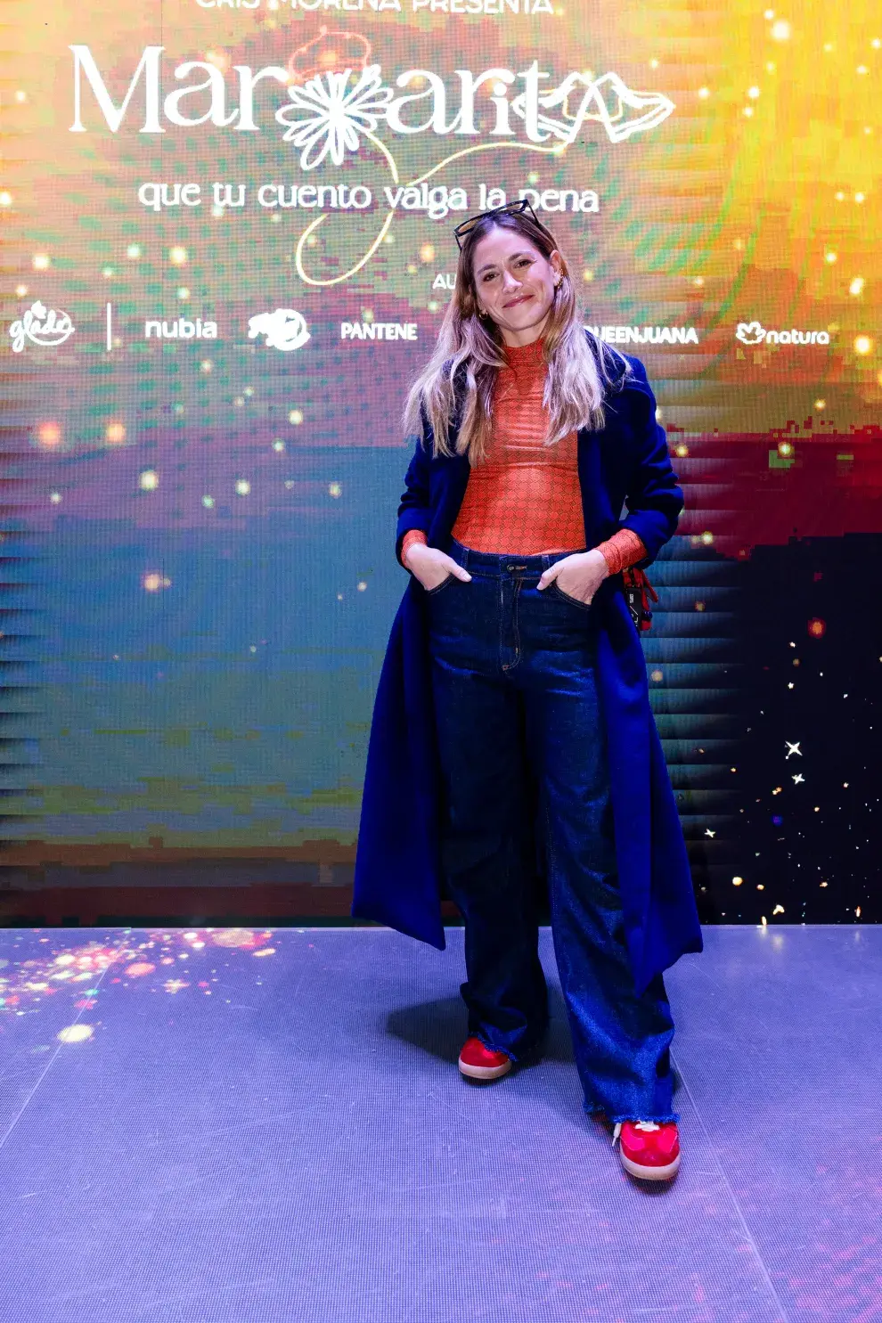 Foto de Rocío Igarzábal en el show de Margarita en Tecnópolis.