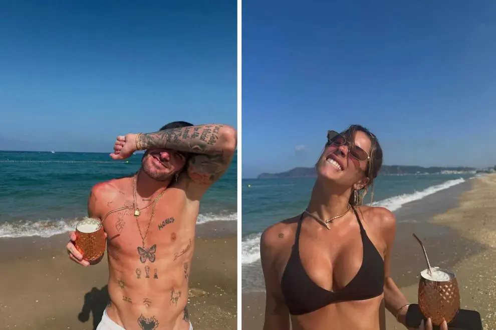 Rodrigo De Paul y Tini Stoessel de vacaciones juntos
