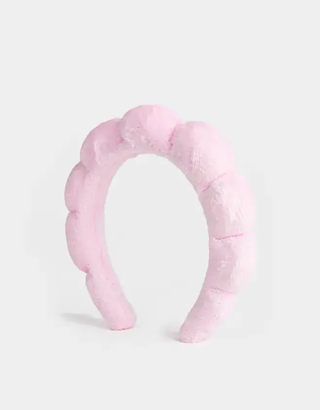 Vincha puffy rosa (TODO MODA $ 6.900)