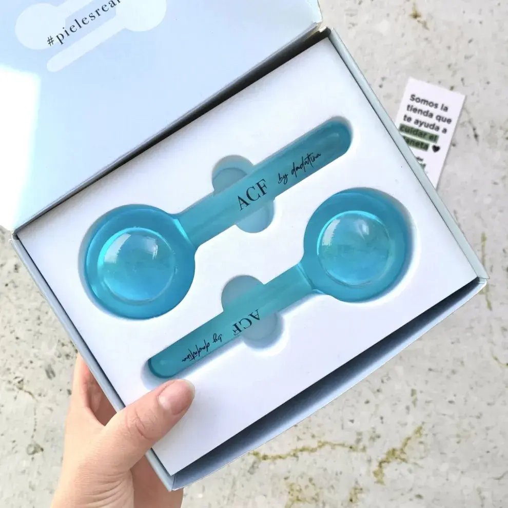 Ice Globes - Esferas para Masaje Facial - (ACF by Dadatina $32.790,00)