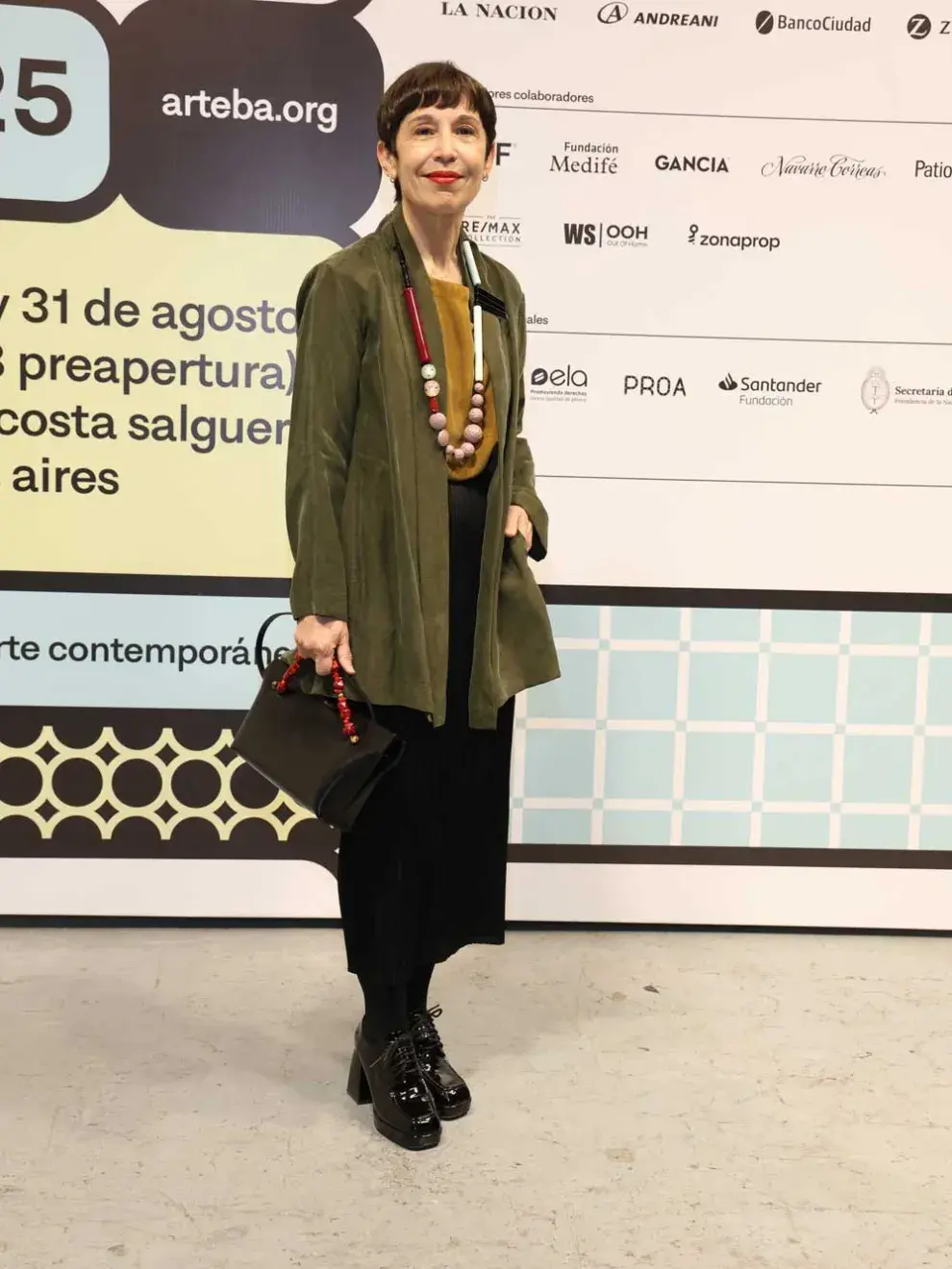 Ana Torrejó en la Preapertura de Arteba