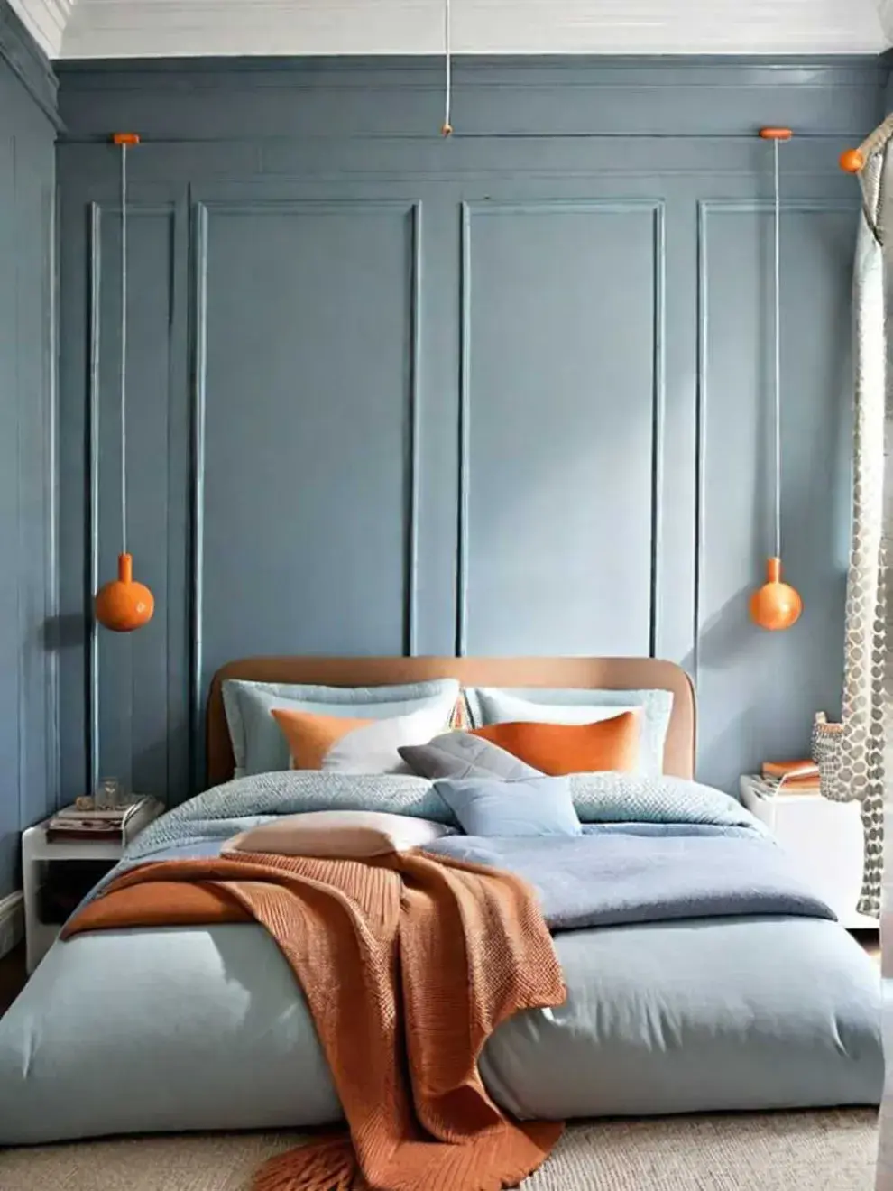 El "color drenching" es una técnica de diseño de interiores que consiste en pintar todas las superficies de una habitación, incluyendo paredes, techo, puertas, molduras, e incluso muebles y accesorios, con el mismo color o una gama muy estrecha de tonos