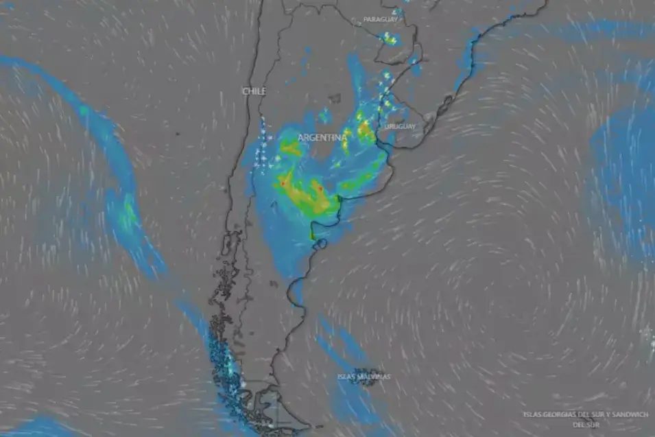 Se esperan lluvias en gran parte del país durante el fin de semana