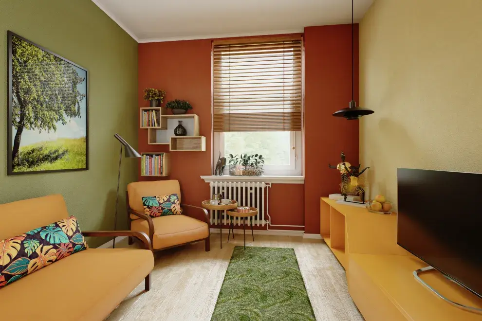 Adiós a los ambientes neutros: vuelve el color en paredes y muebles este invierno 2025