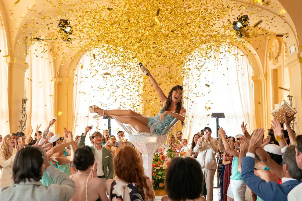 Foto de la temporada 5 de Emily in Paris en Netflix.