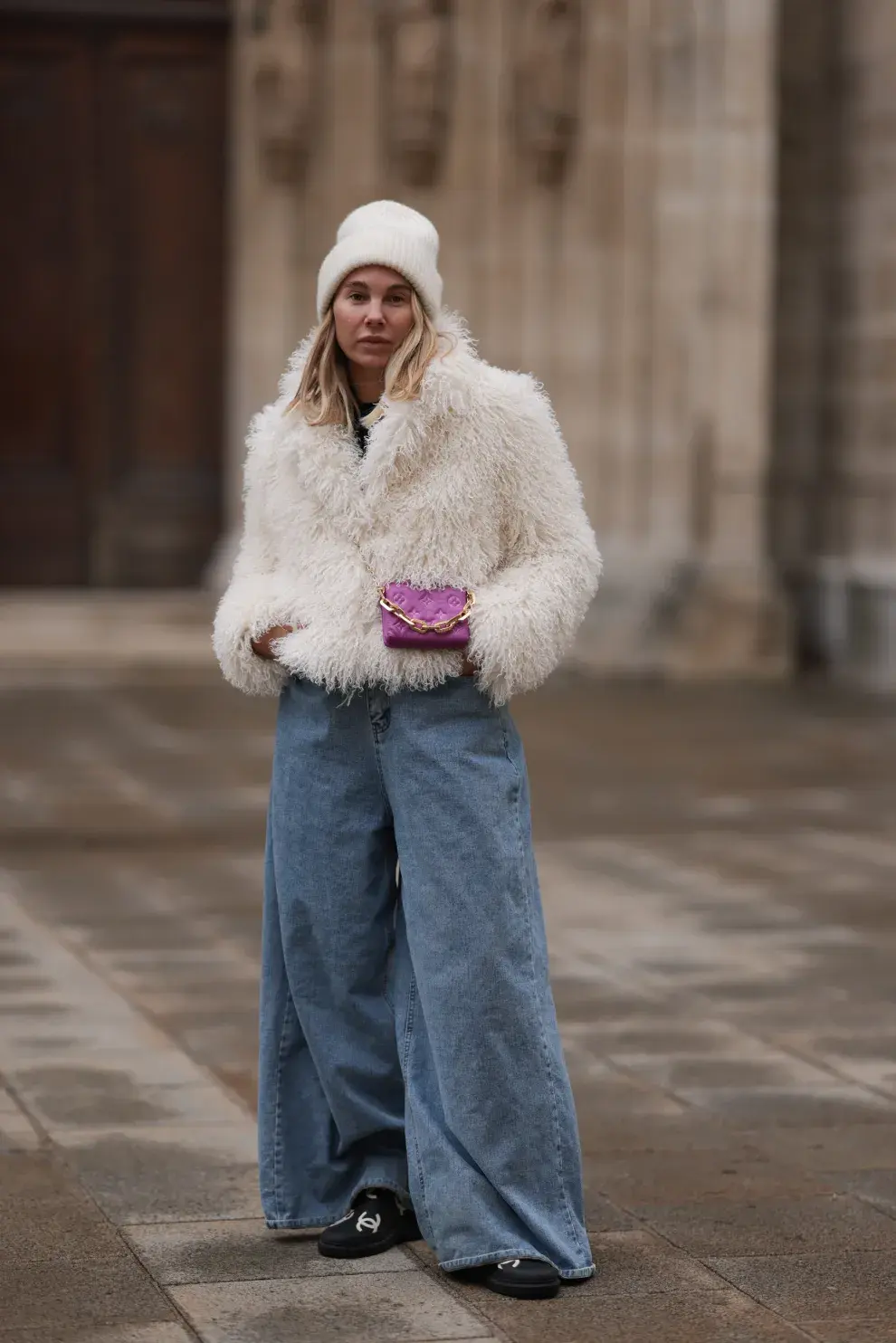 El abrigo de pelo es tendencia este invierno