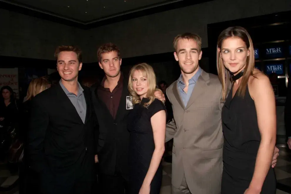 El elenco de Dawson´s  Creek en 2002