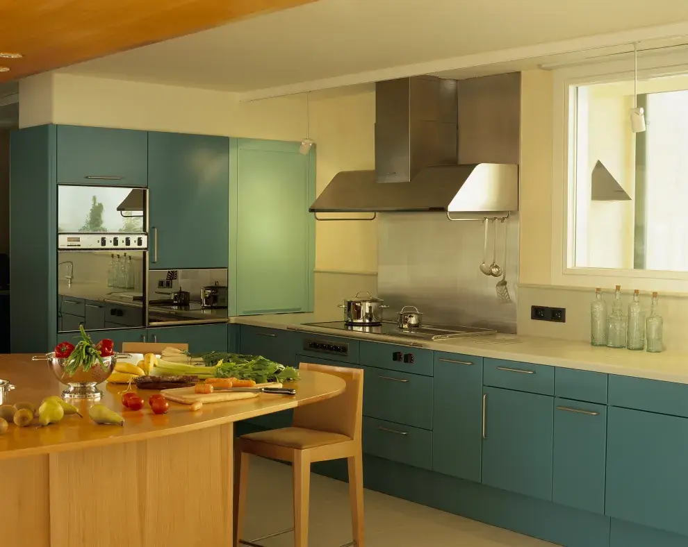 Foto de muebles de cocina.