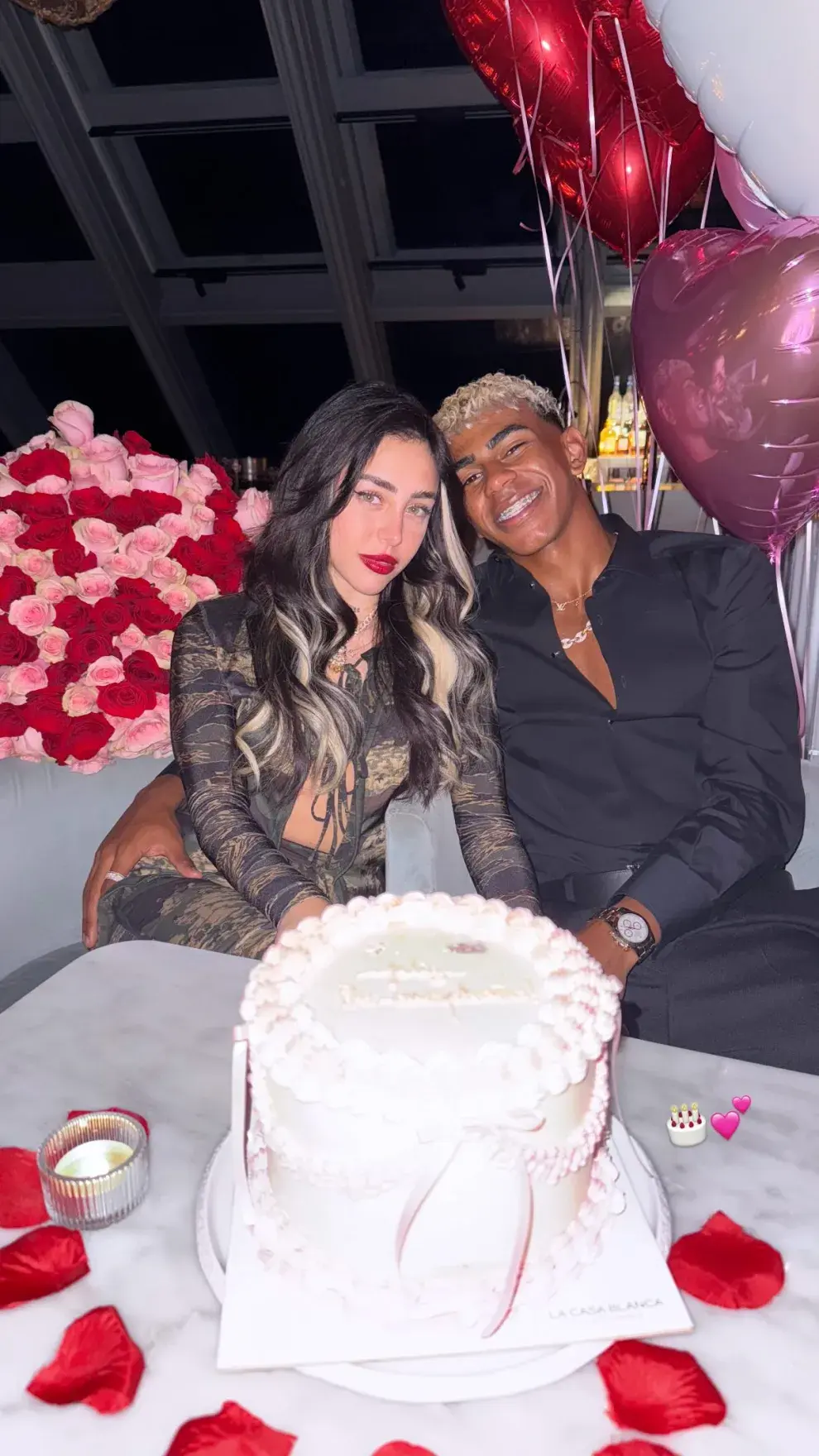 La foto que confirma el romance de Nicki Nicole y Lamine Yamal.