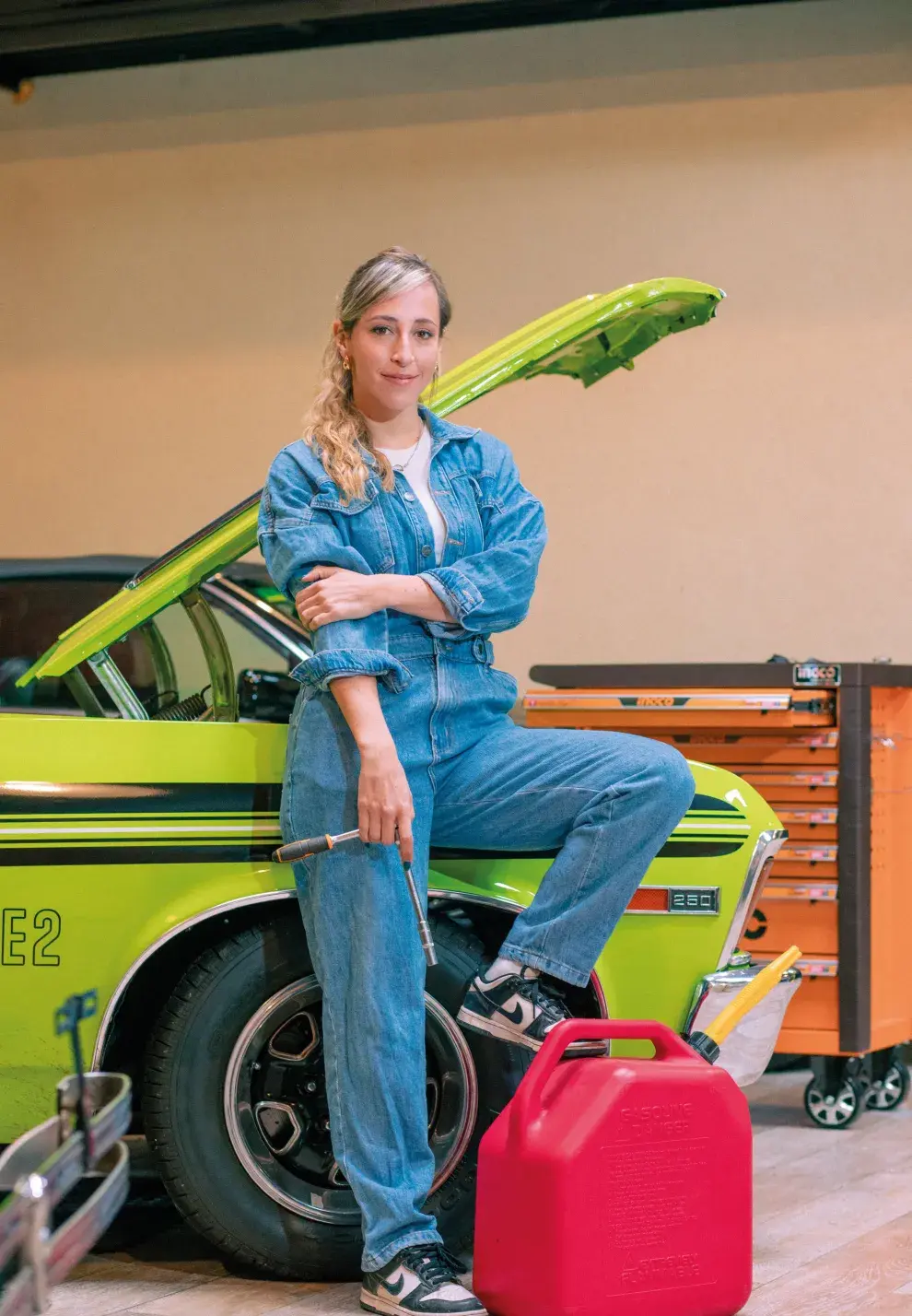 Aixa Franke es pilota profesional y brilla en la pista y en las redes: "Pedí el auto de la Barbie antes que la Barbie”