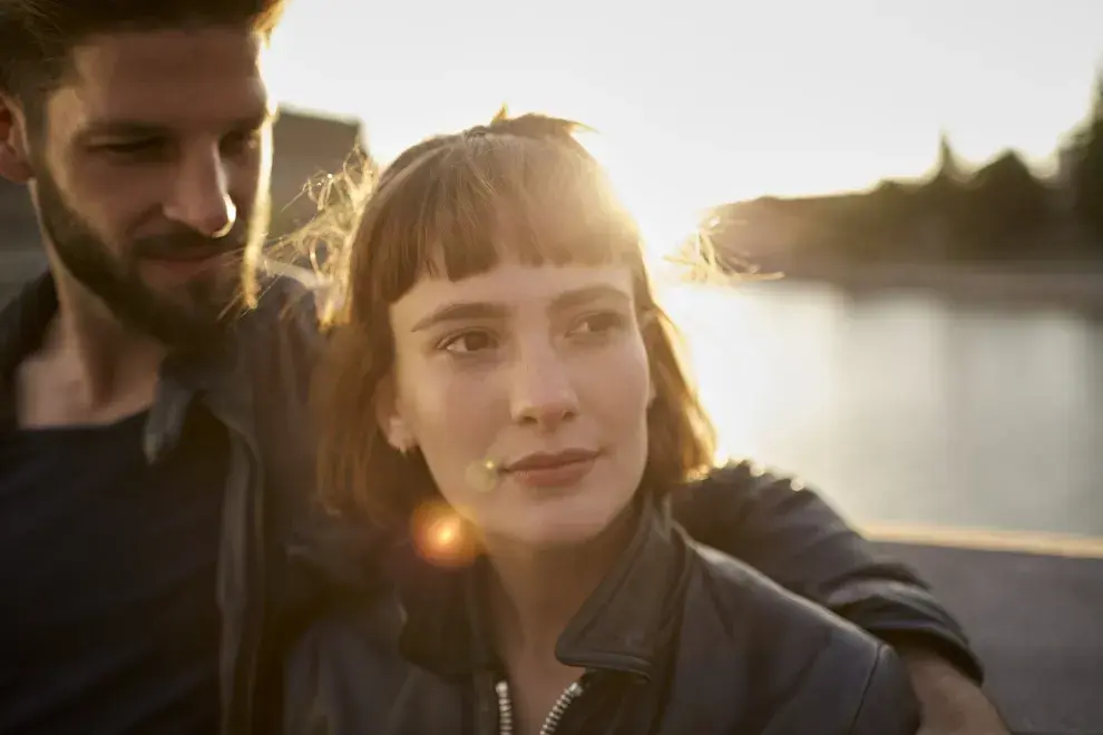 Foto de una pareja.
