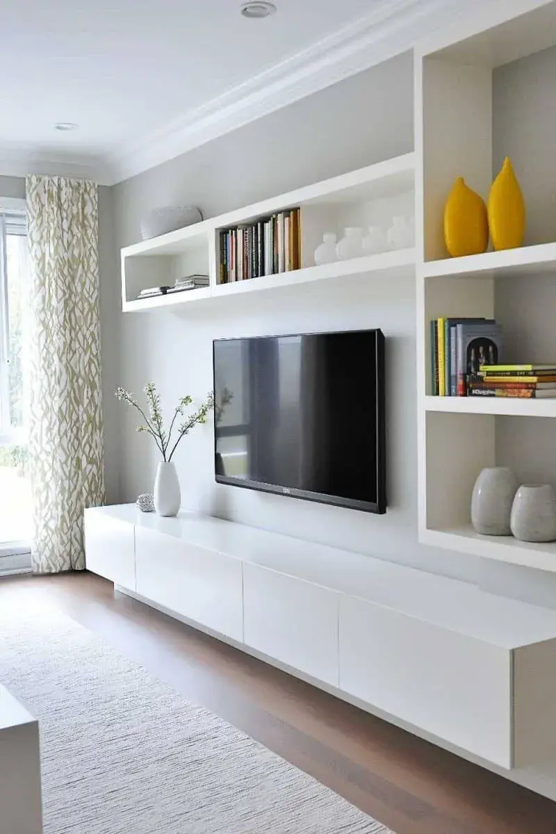 4 ideas de racks de tele funcionales y con estilo para renovar tu living