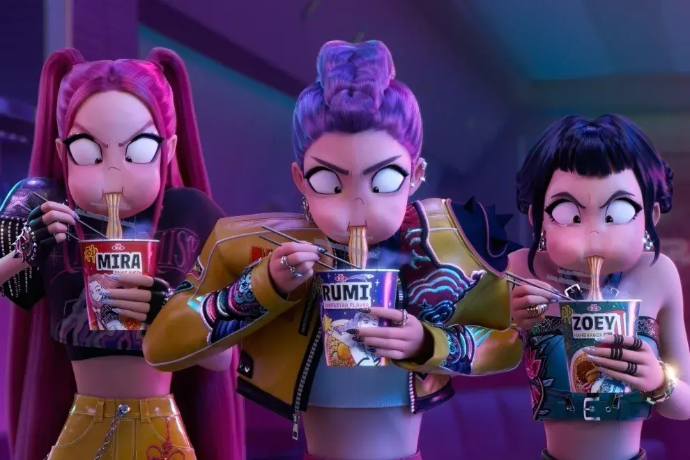 K-pop Damon Hunters está disponible en Netflix.
