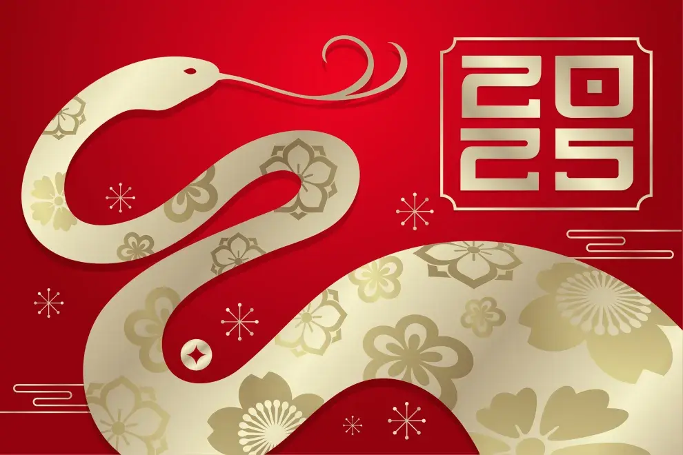 2025 es el año de la serpiente en el Horóscopo chino.