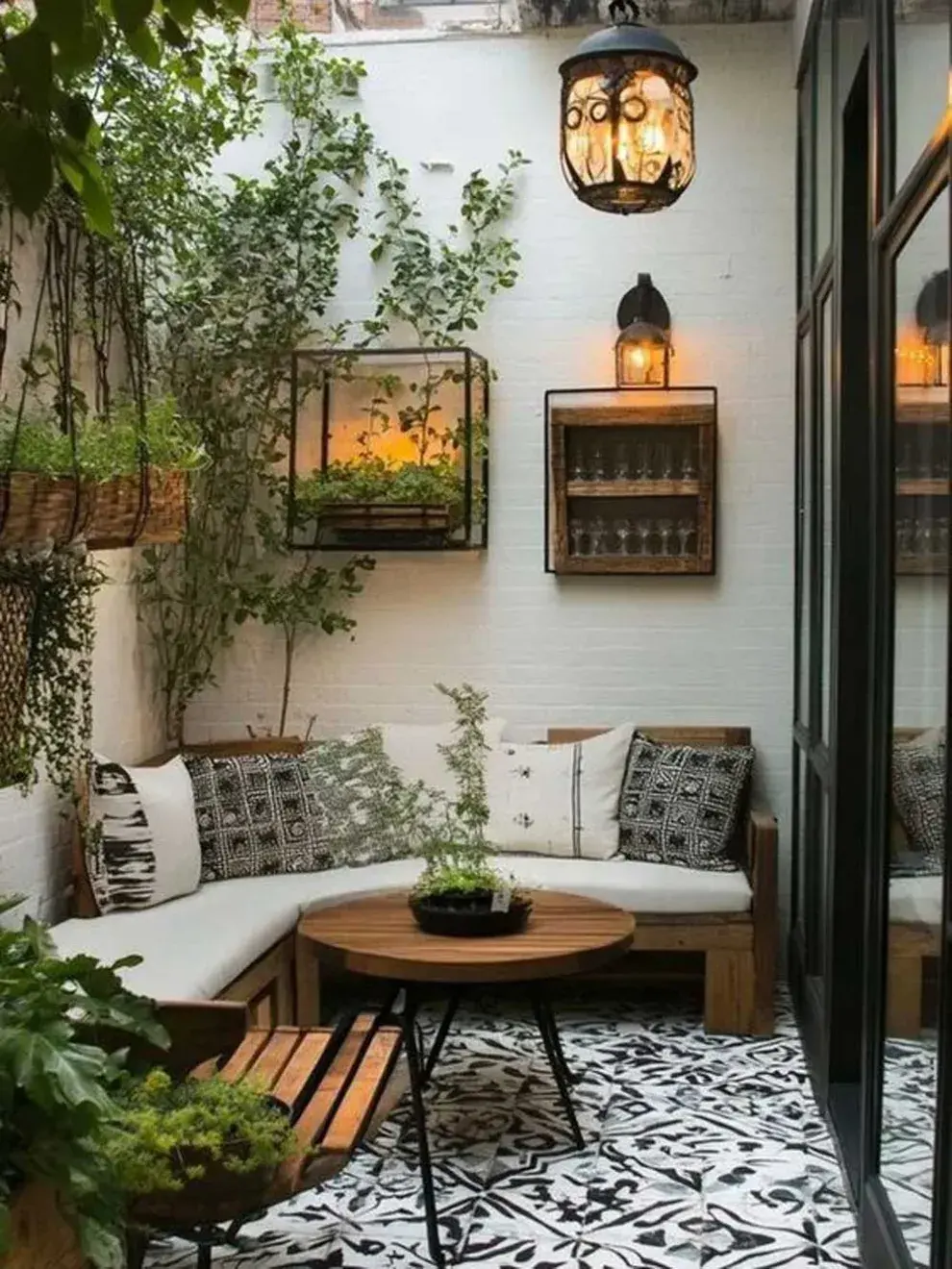 Sillones que se adaptan al espacio y que con algunos guiños deco se vuelven protagonistas