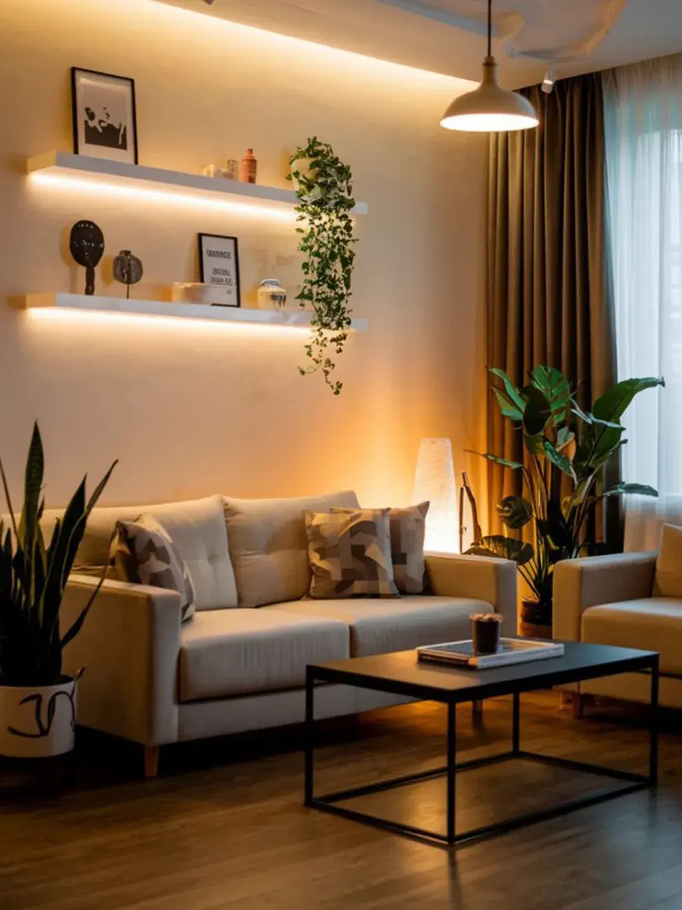 Elegí lámparas con formas inspiradas en la naturaleza