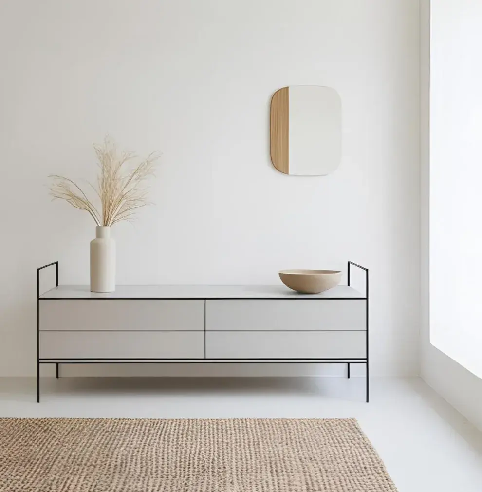 Los muebles tradicionales no van más: los modelos de lineas simples que son tendencia.