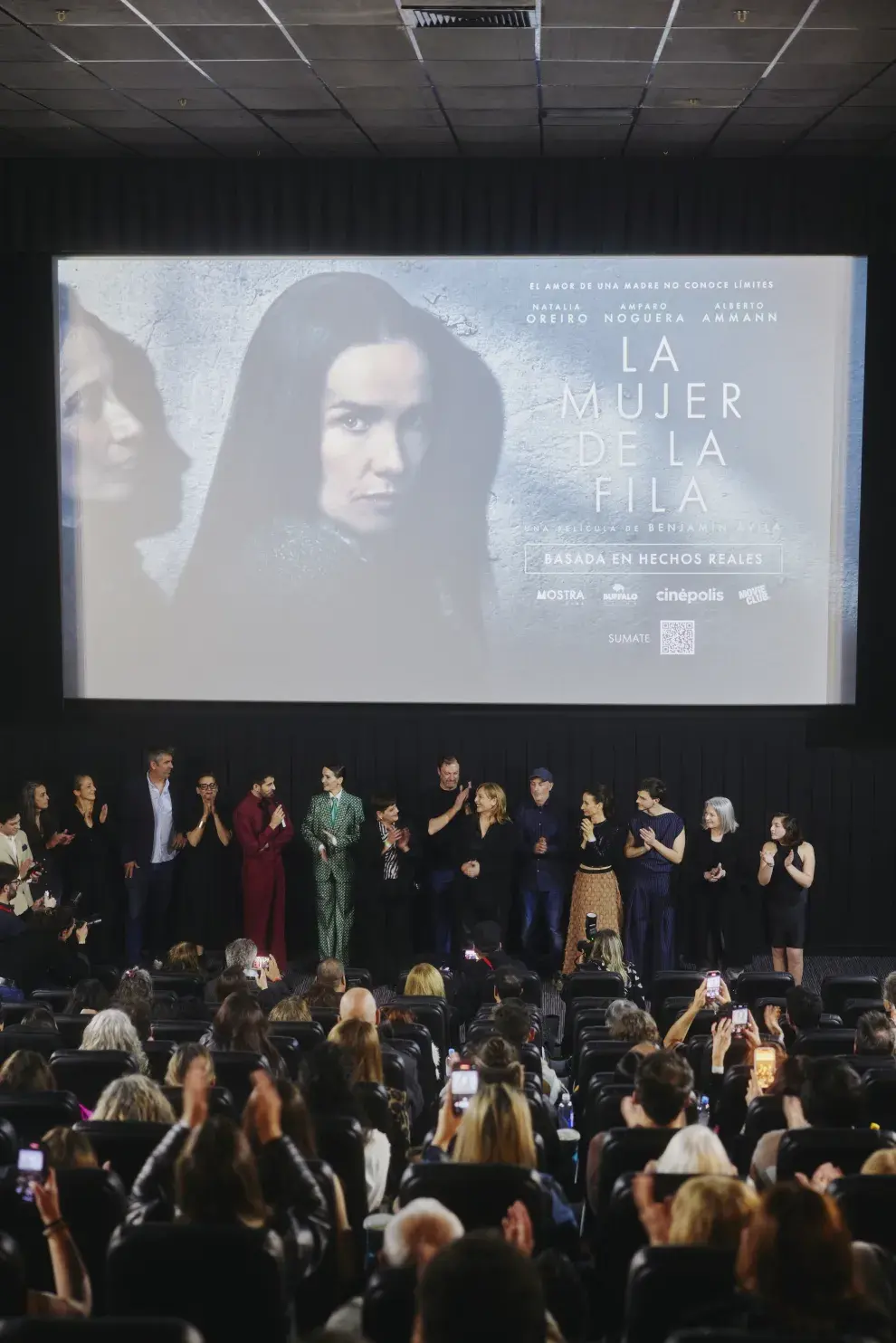 Avant premier de "La mujer de la fila"